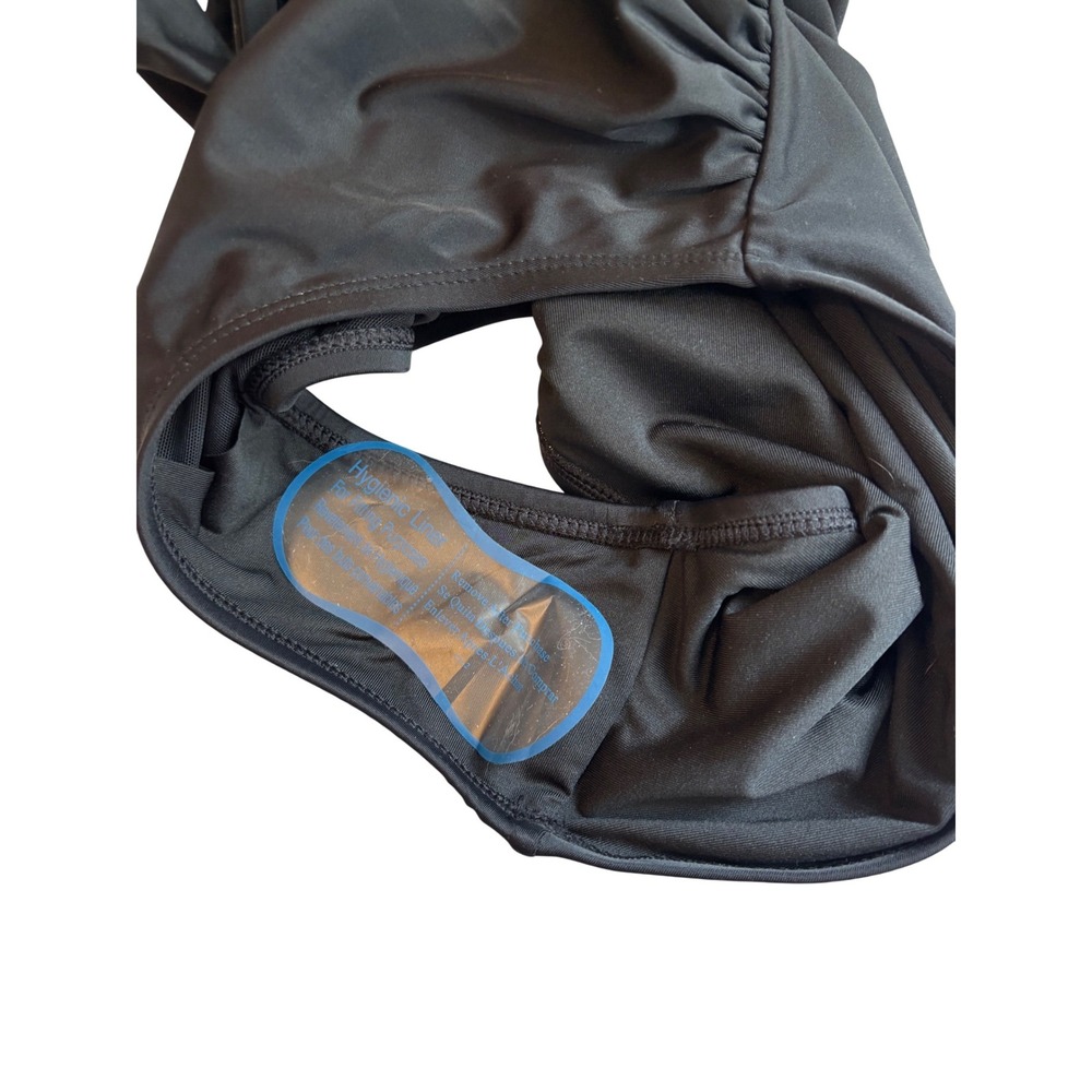 DKNY Halter One Piece Swimsuit Tummy Control Removable Cups Medium - Picture 5 of 5